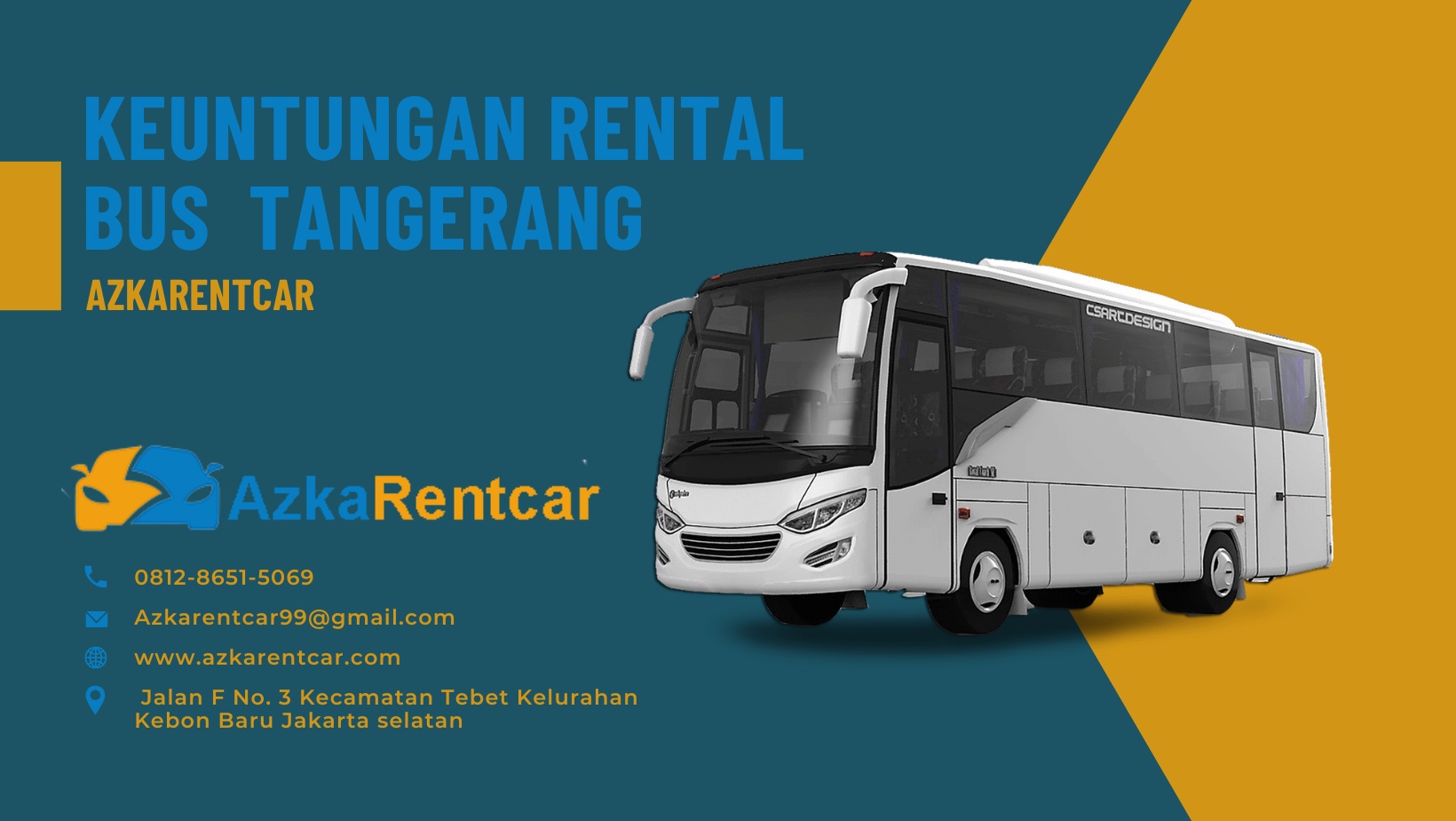 Keuntungan Menggunakan Jasa Rental Bus Tangerang AzkaRentcar