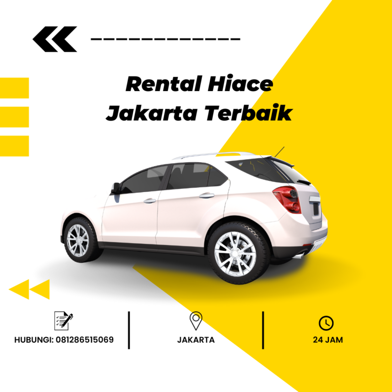 Rental Hiace Jakarta Terbaik