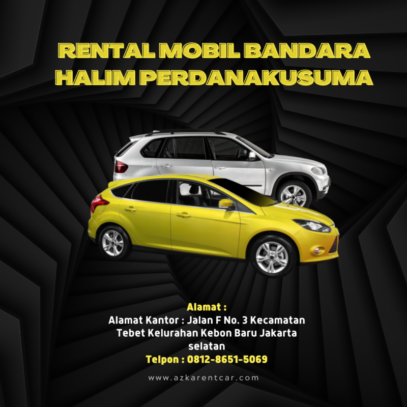 Rental Mobil Bandara Halim Perdana Kusuma