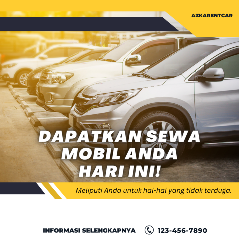 Daftar Harga Rental Mobil Azkarentcar di Bogor