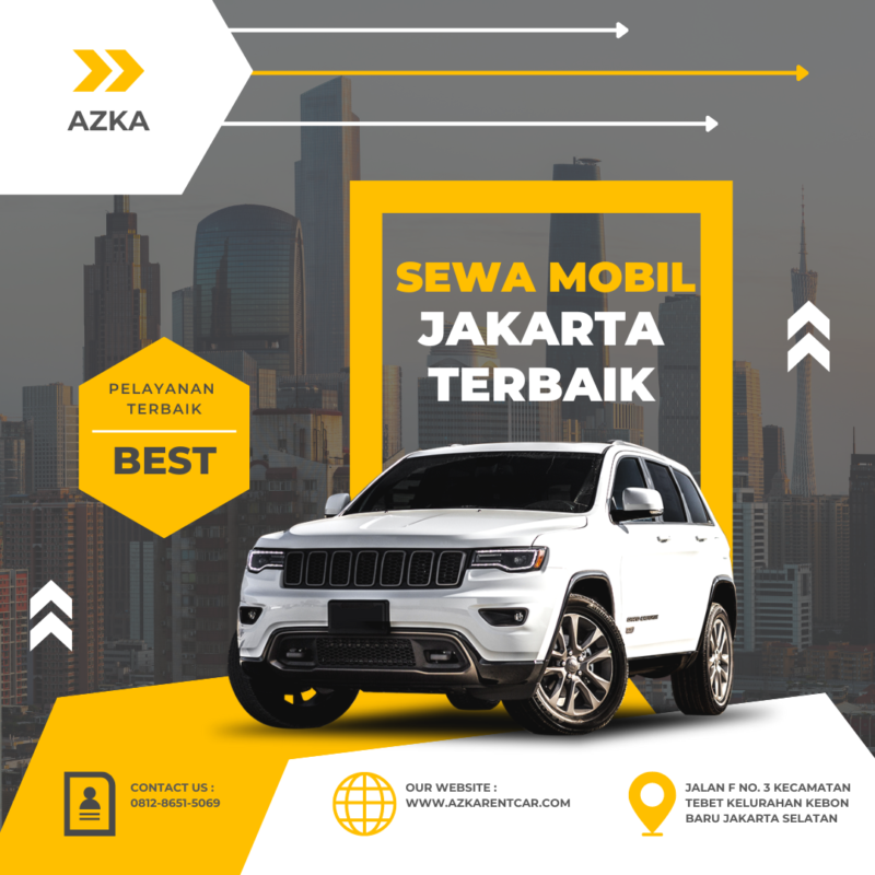 Lokasi Sewa Mobil di Jakarta Terdekat