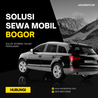 Rental Mobil Bogor dengan Supir Profesional
