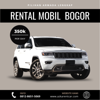 Sewa Mobil Terbaik untuk Liburanmu di Kota Bogor