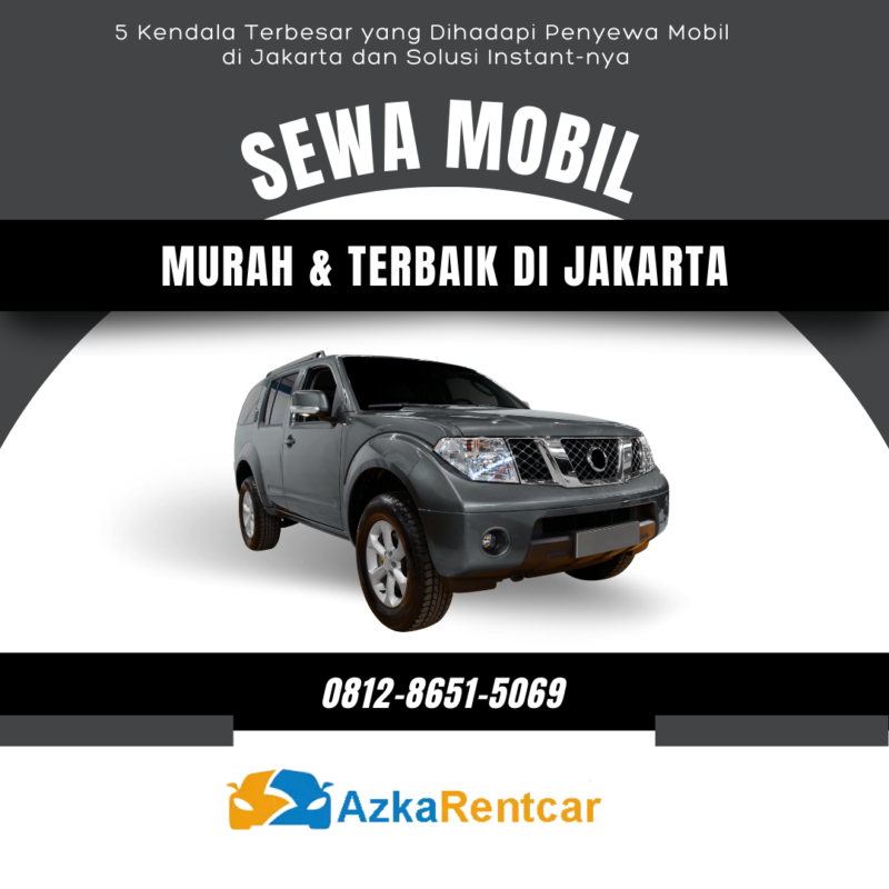 5 Kendala Terbesar yang Dihadapi Penyewa Mobil di Jakarta dan Solusi Instant-nya